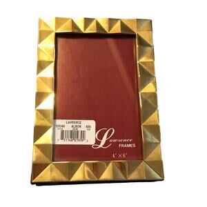 Gold & Black Elegant 4x6 Photo Album 72 Photos